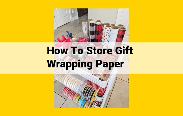 Ultimate Guide to Gift Wrapping Paper Organization: Maximize Space, Prevent Wrinkles, and Declutter