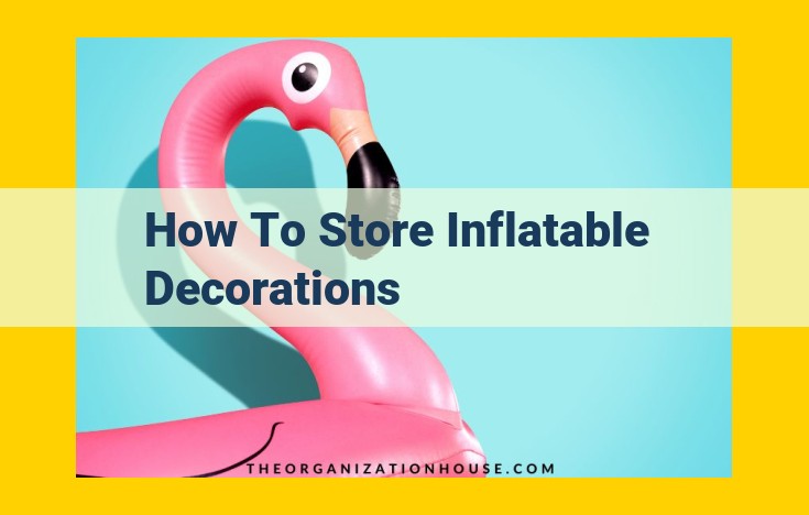 How to Store Inflatable Decorations for Maximum Longevity