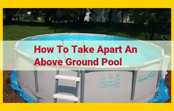 Optimized Title: Step-by-Step Guide to Disassembling an Above-Ground Pool for Easy Storage