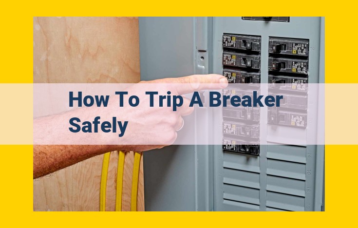 Safe Circuit Breaker Tripping: A Guide to Protect Your Electrical System