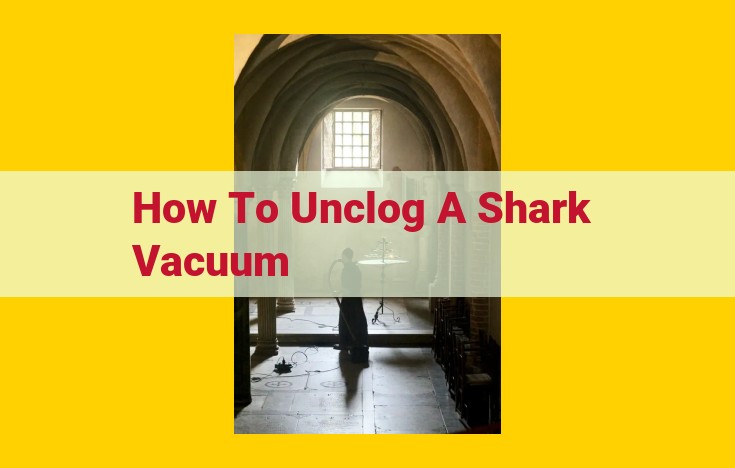 Unclog Your Shark Vacuum: A Comprehensive Guide for Optimal Performance