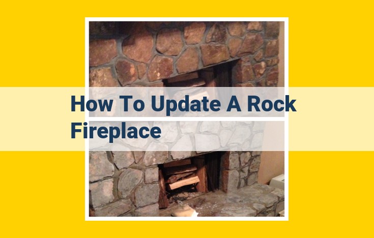 Master Stonework Techniques for a Stunning Rock Fireplace Transformation