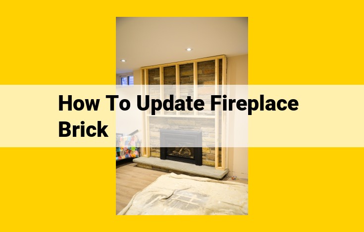 DIY Fireplace Brick Update: Repair, Enhance, and Transform