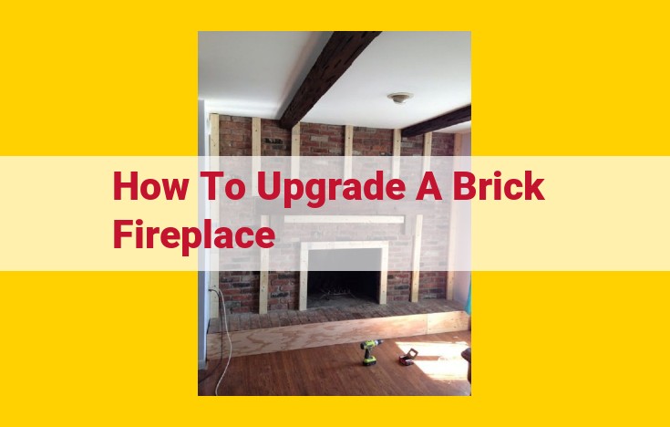 Upgrading a Brick Fireplace: A Step-by-Step Guide