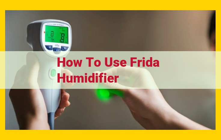 How to Use a Frida Humidifier: Step-by-Step Guide for Optimal Air Quality