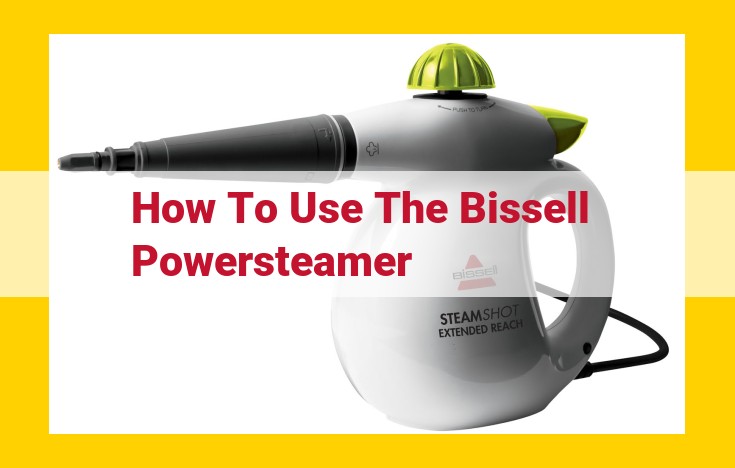 [Keyword] Carpet Steam Cleaning Guide: Ultimate Instructions for Bissell PowerSteamer