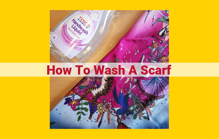 A Comprehensive Guide to Delicately Cleaning Scarves for Pristine Results