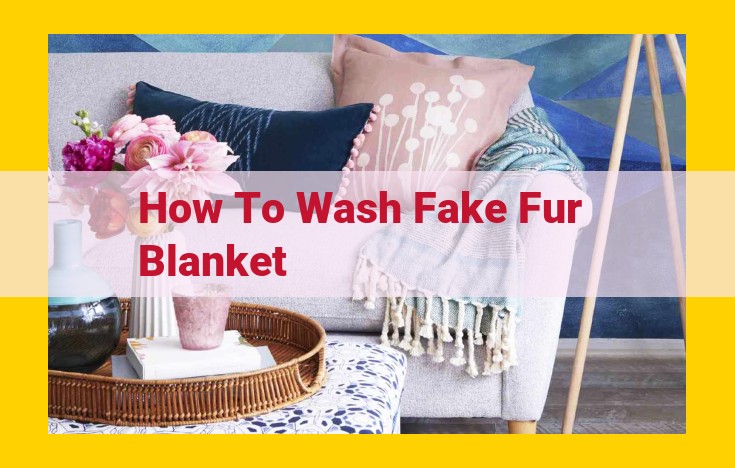 The Ultimate Guide to Washing and Caring for Your Faux Fur Blanket