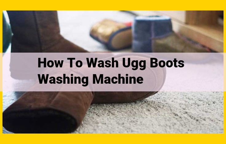 Comprehensive Guide to Cleaning Ugg Boots Effectively in a Washing Machine