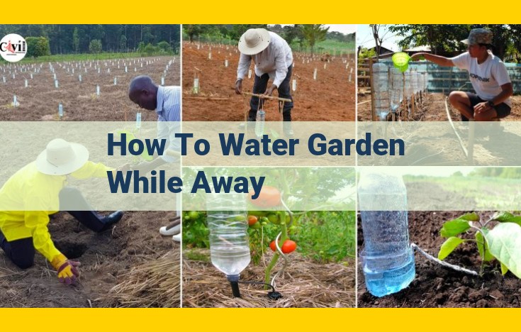 Automated Garden Irrigation for Effortless Hydration During Your Absence