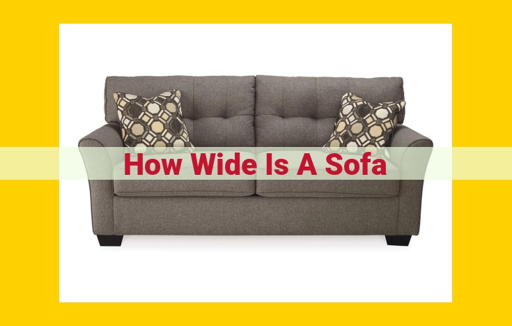 Sofa Width Guide: Understanding Industry Standards, Custom Options, and Space Optimization