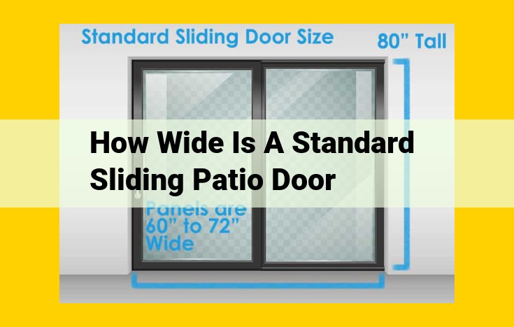 Optimizing Sliding Patio Door Width: Key Stakeholder Perspectives for Enhanced Dimensions and Usability